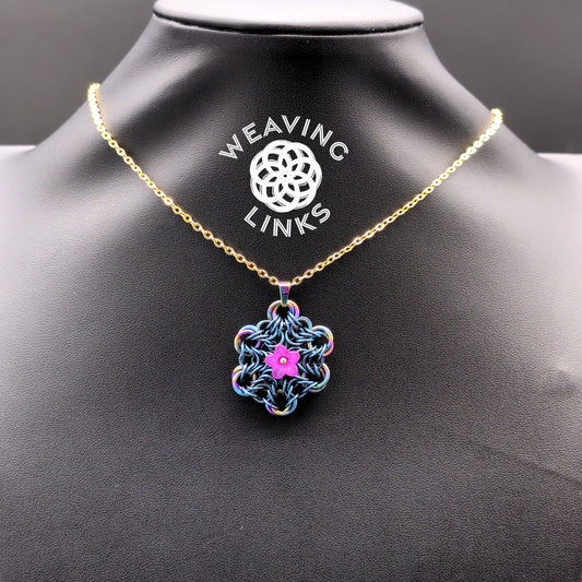 Titanium Vortex Necklace