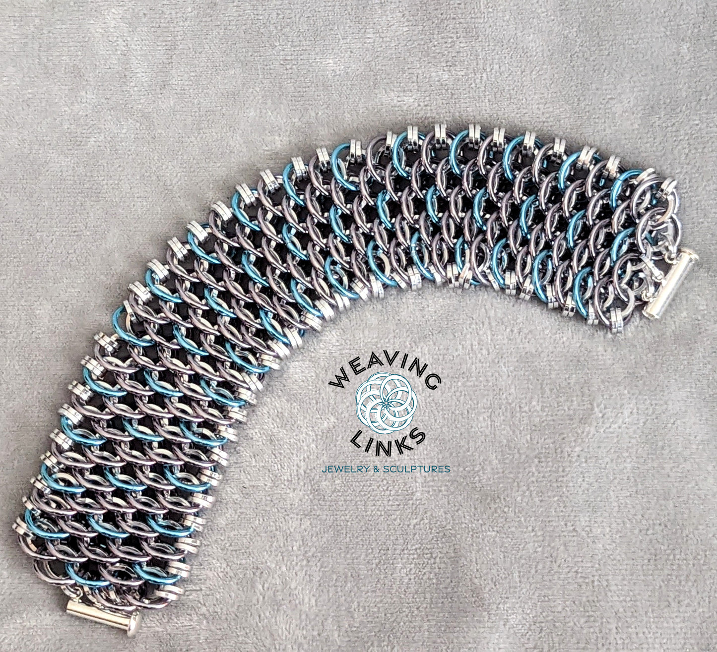 Chunky Dragonscale Cuff Bracelet