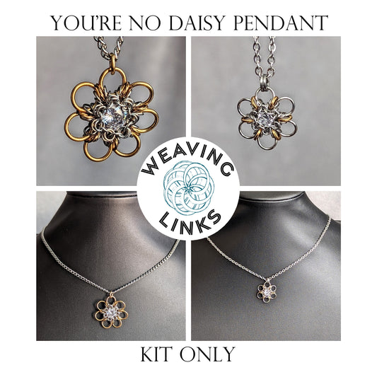 Instructions For You're No Daisy Flower Pendant