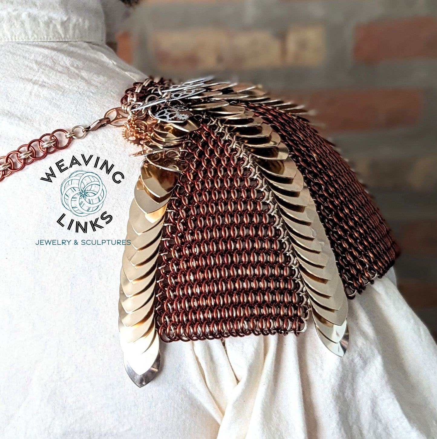 Instructions for Dragon Wing Pauldron