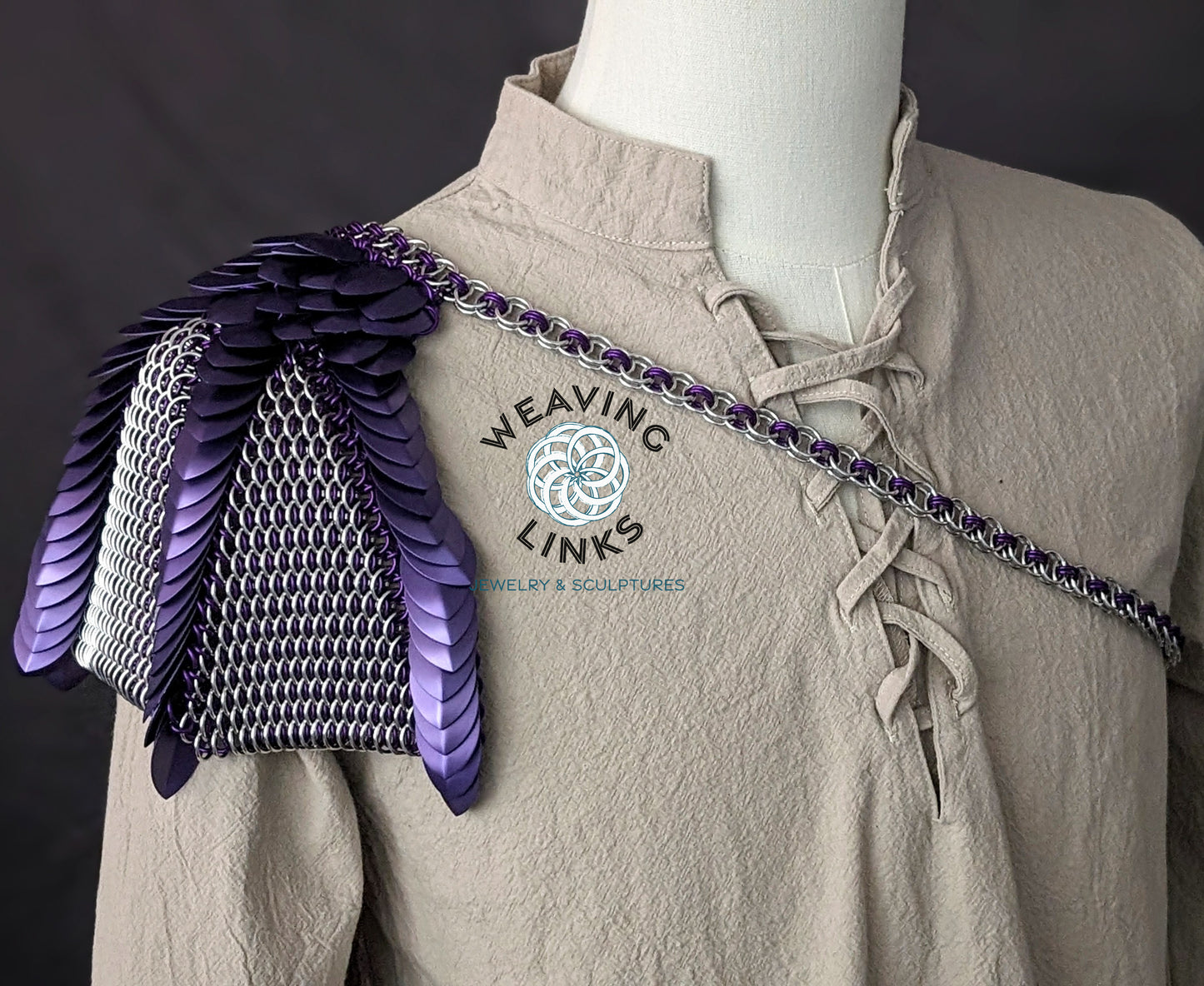 Instructions for Dragon Wing Pauldron