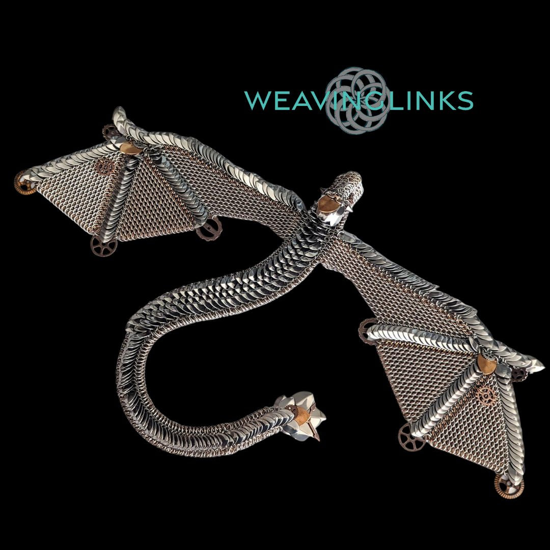 Winged Steampunk Dragon