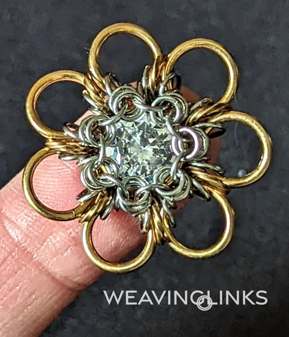 Instructions For You're No Daisy Flower Pendant