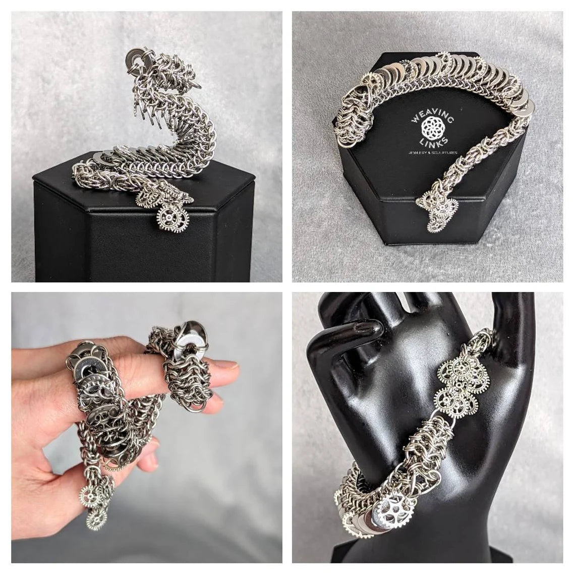 Steampunk Dragon Bracelet