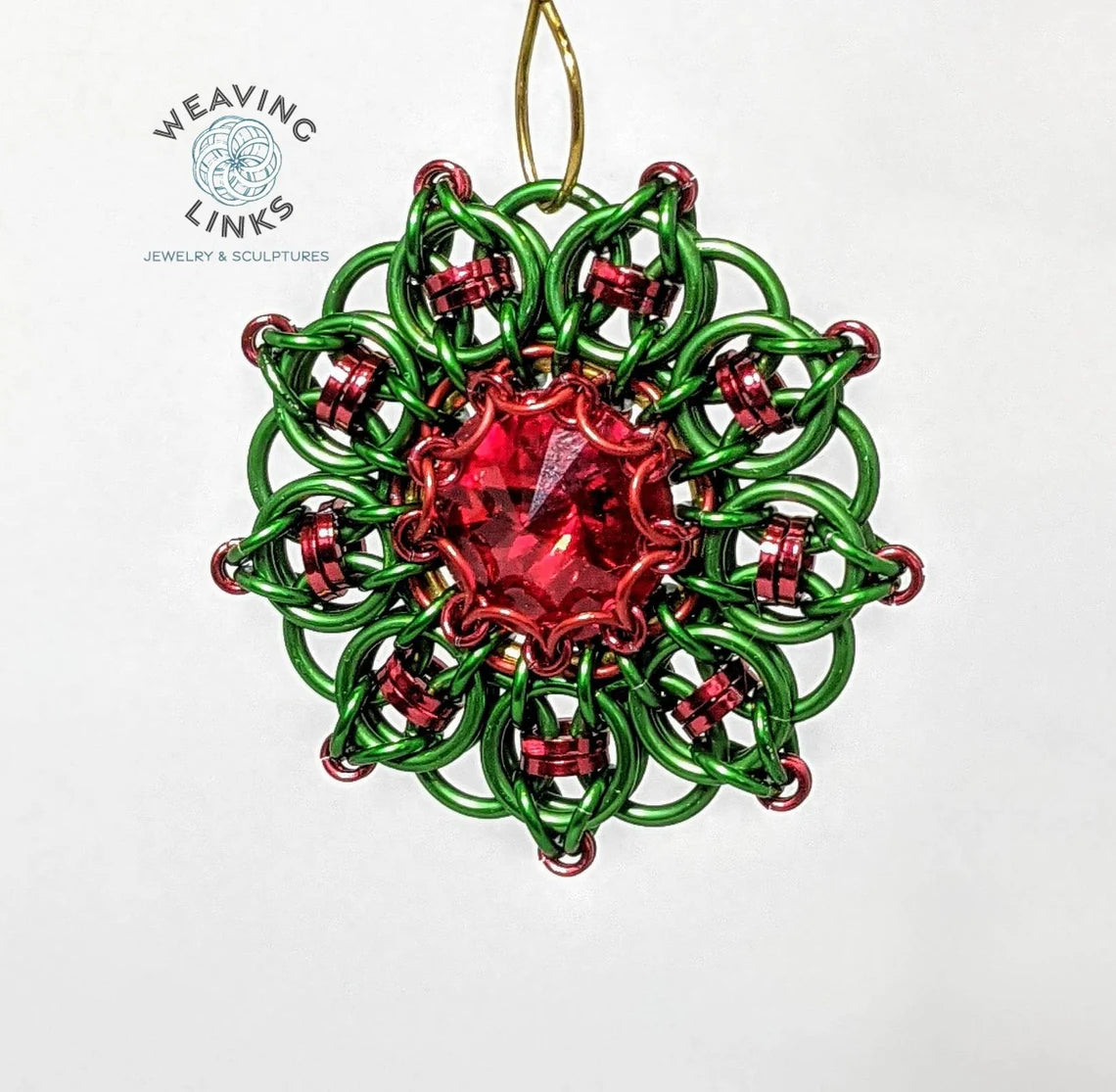 Instructions for Rivoli Wreath Ornament