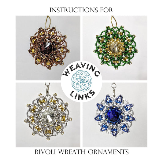 Instructions for Rivoli Wreath Ornament