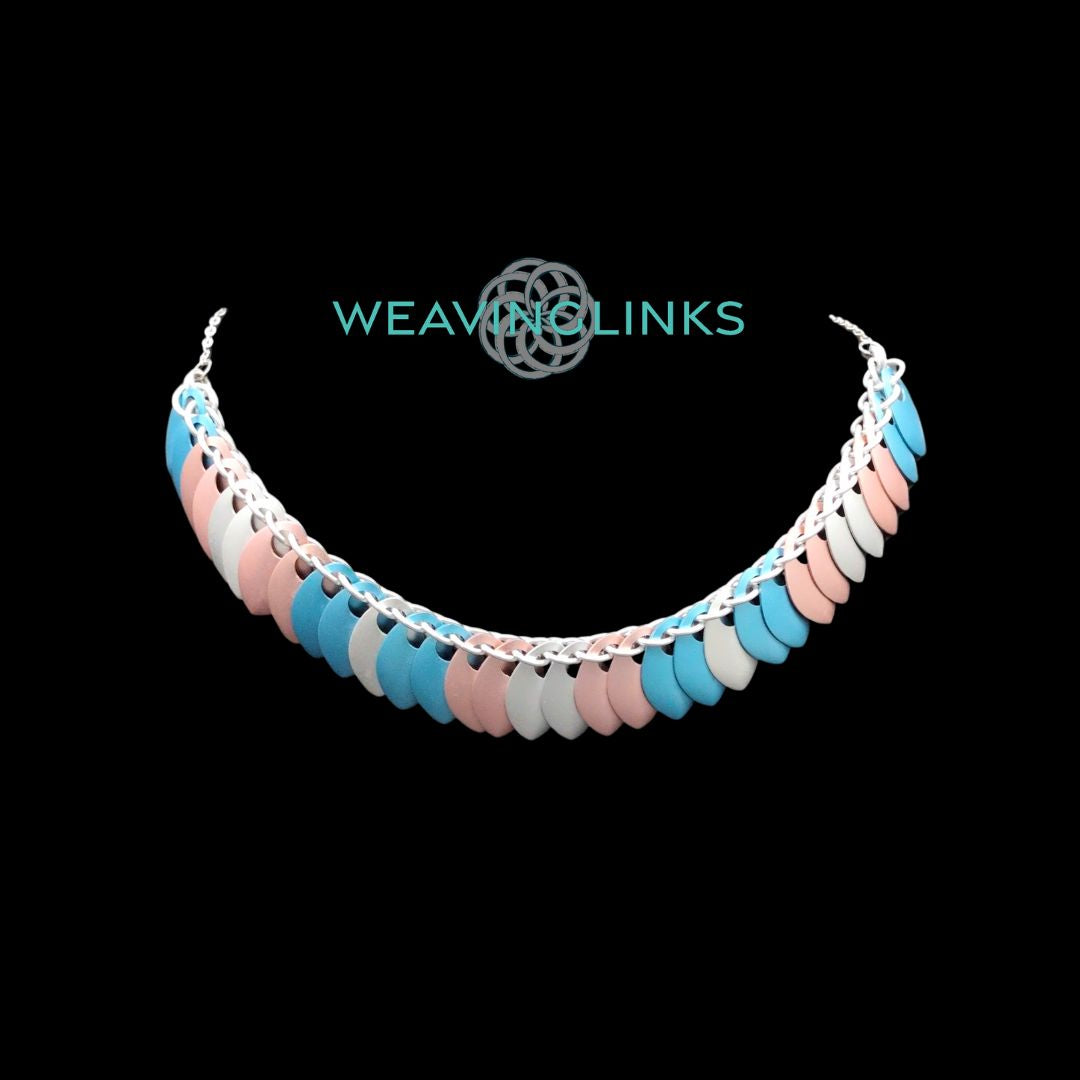 Trans Scale Necklace