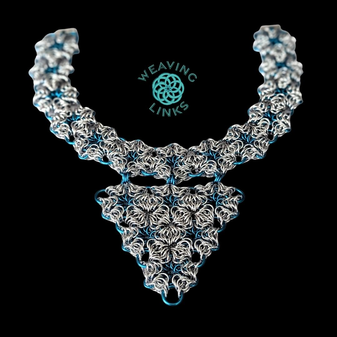 Hexagon Swirl Necklace
