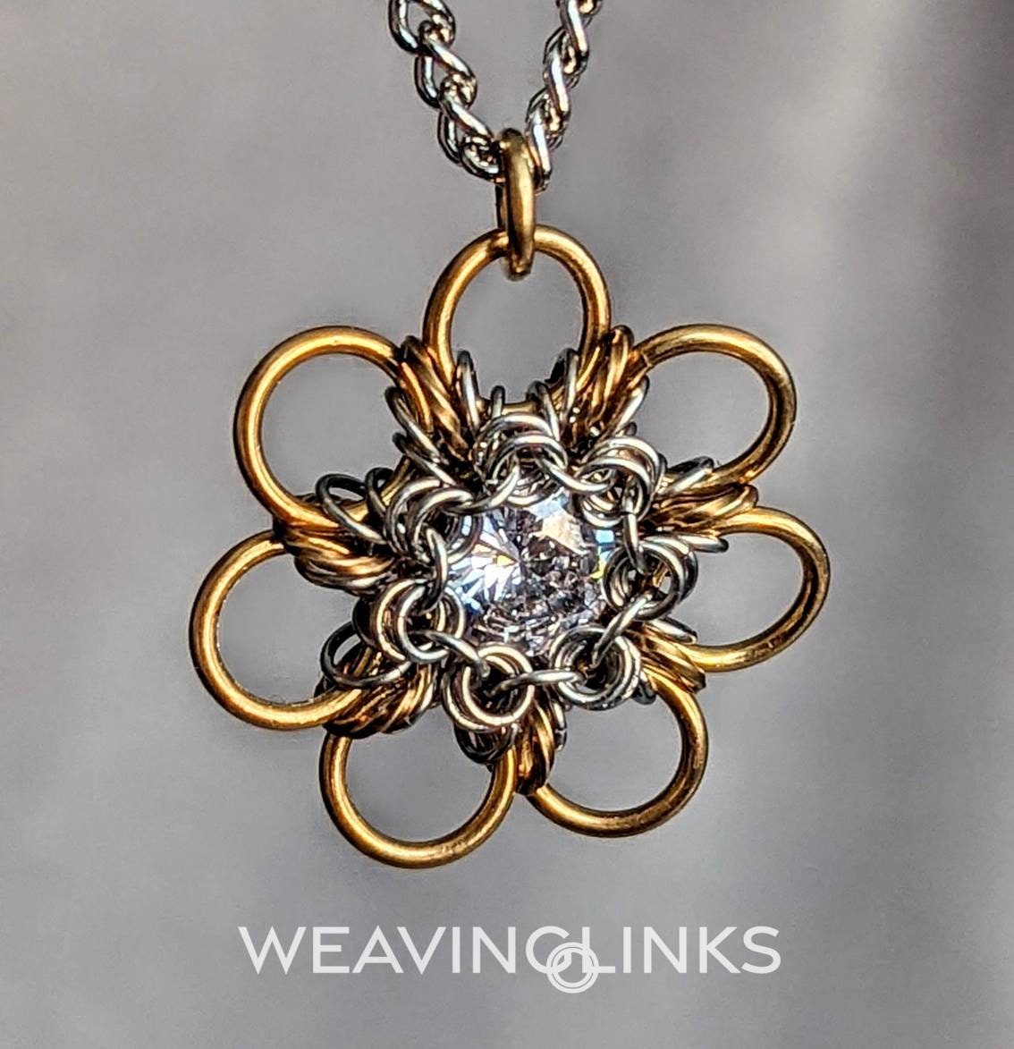 Instructions For You're No Daisy Flower Pendant