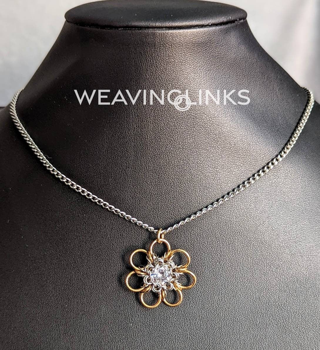 Instructions For You're No Daisy Flower Pendant