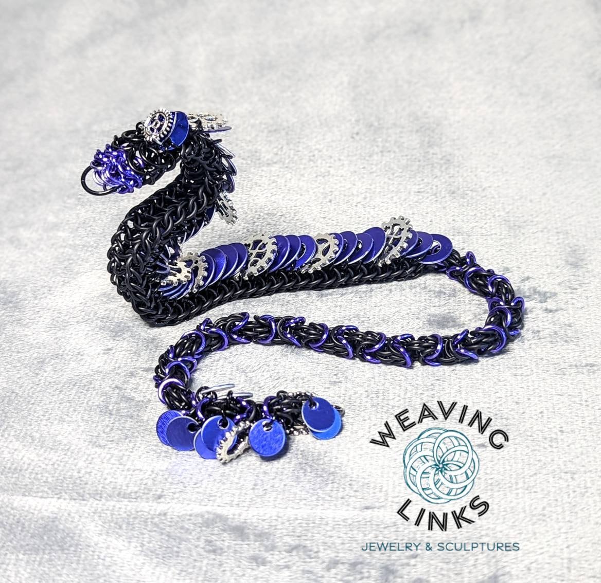 Steampunk Dragon Necklace