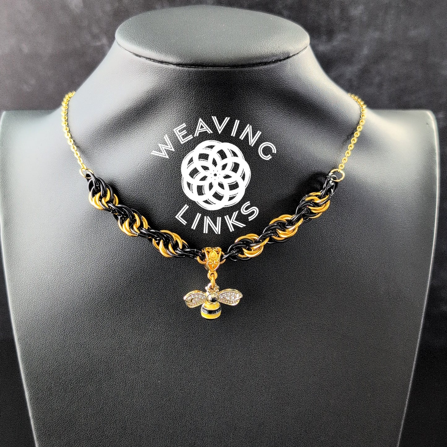 Triskelion Bee Necklace
