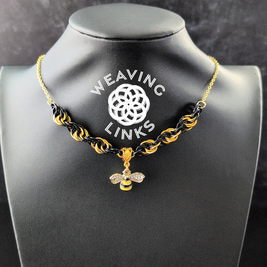 Triskelion Bee Necklace