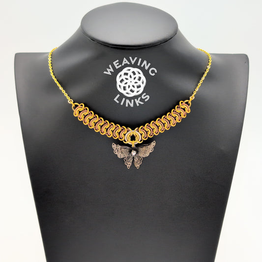 3D Butterfly Necklaces