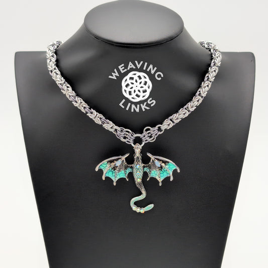 Dragon Charm Necklaces, large
