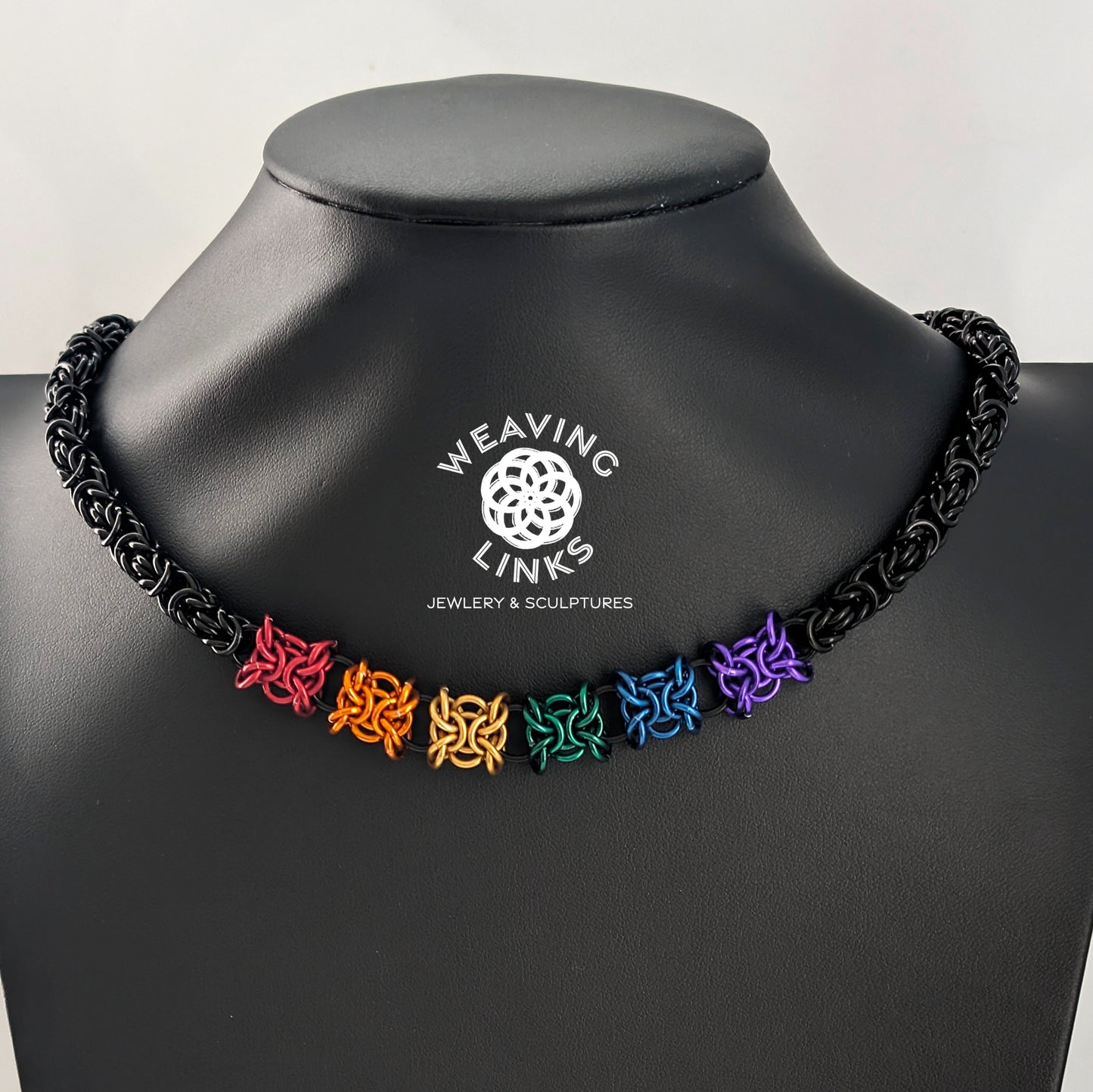 Rainbow Focal Necklace