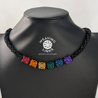 Rainbow Focal Necklace