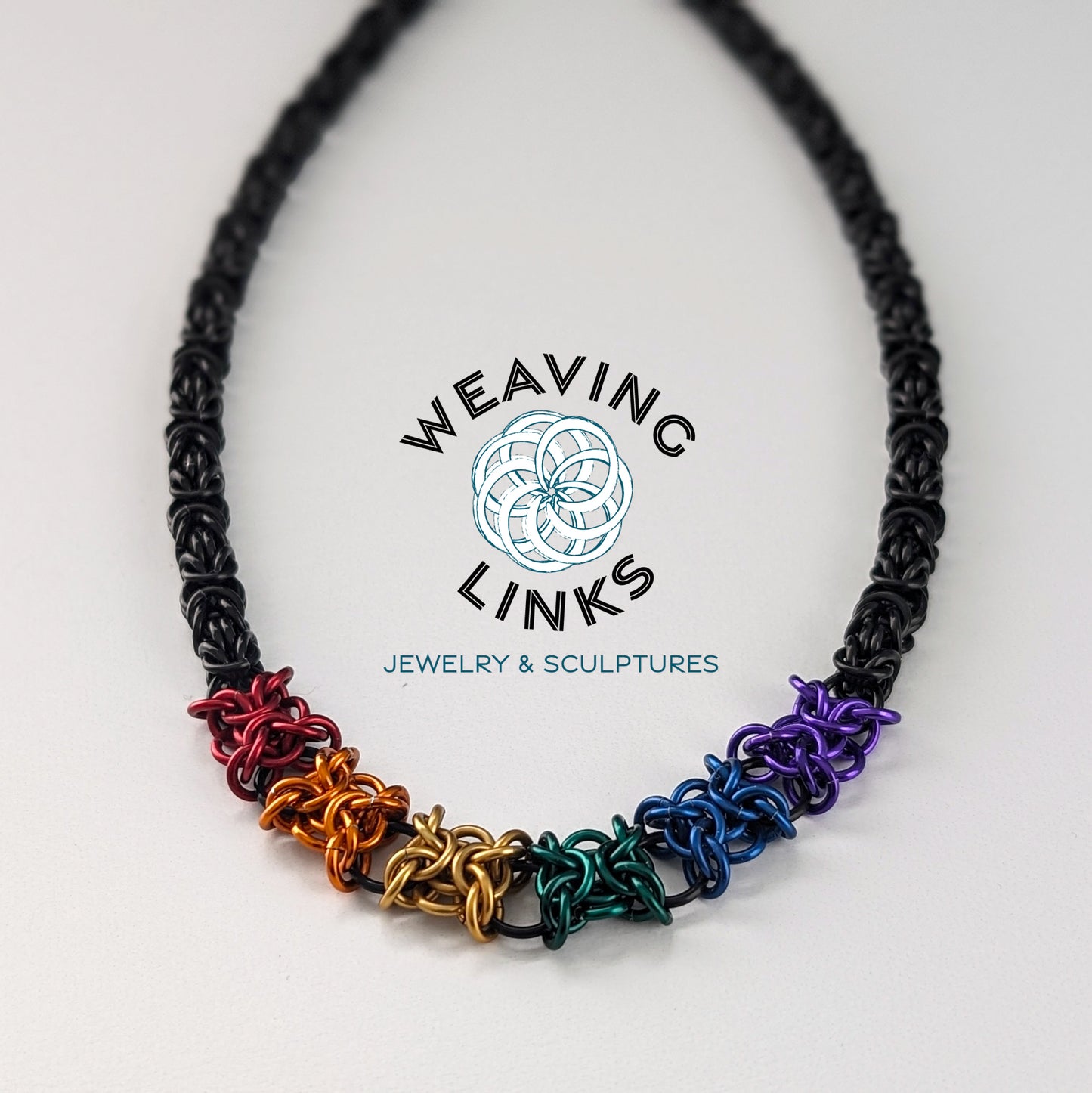 Rainbow Focal Necklace