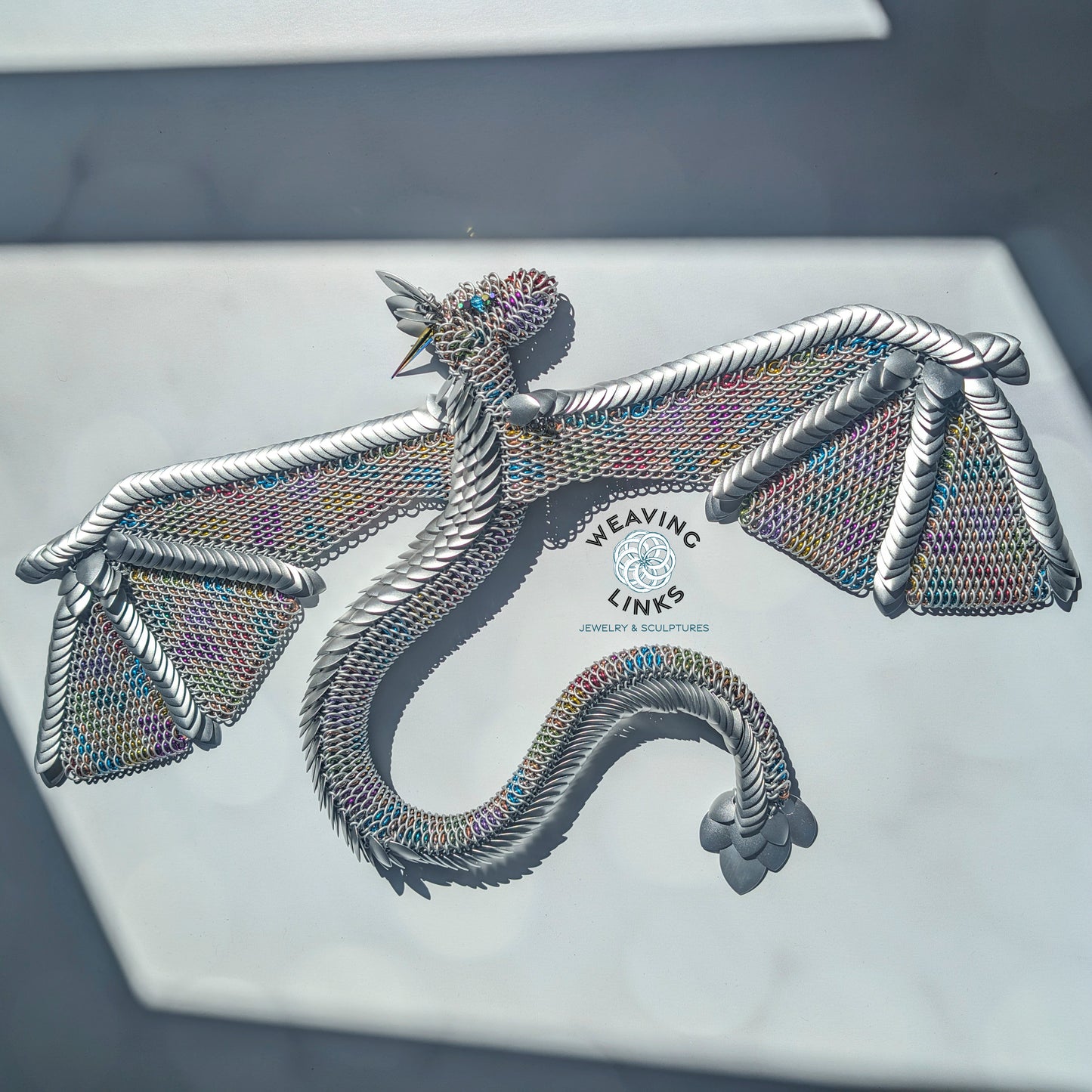 Winged Dragon Sculpture