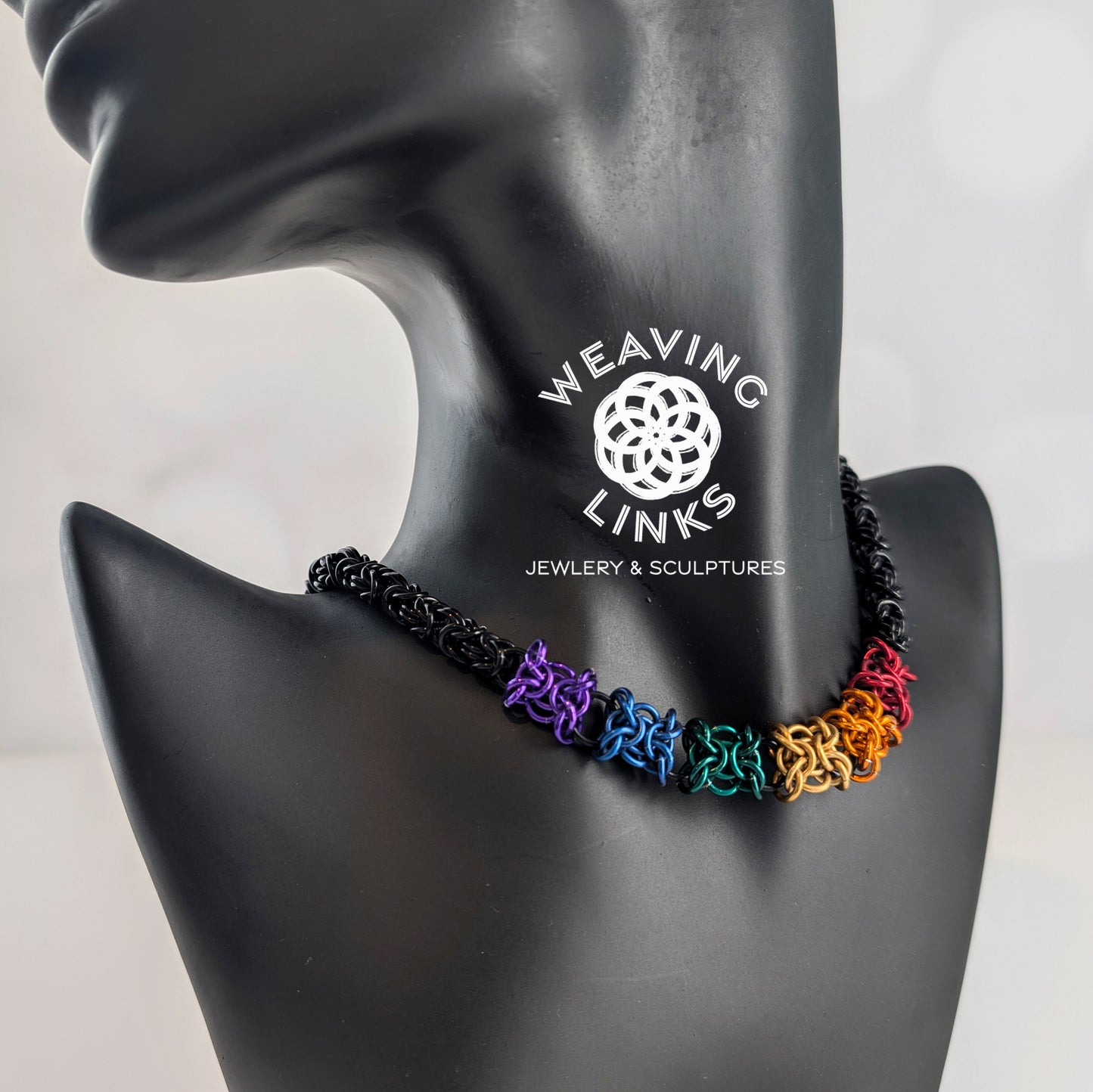 Rainbow Focal Necklace