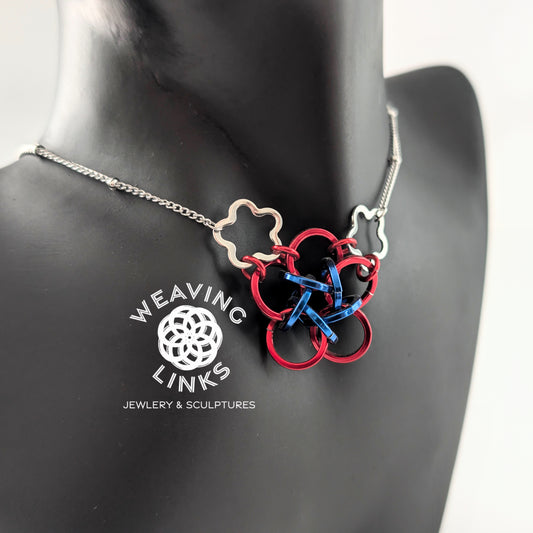 Flower Charm Necklace