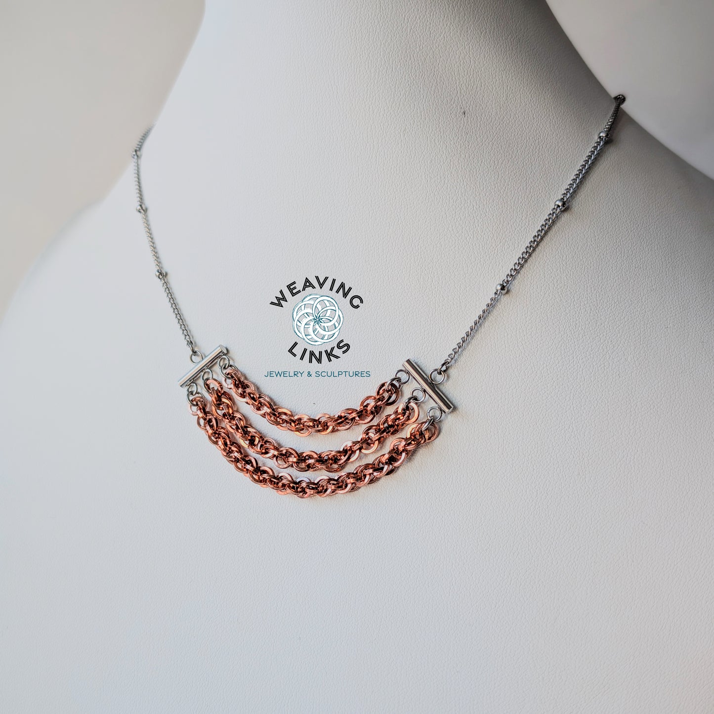 Multi-Strand Focal Necklace