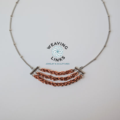 Multi-Strand Focal Necklace