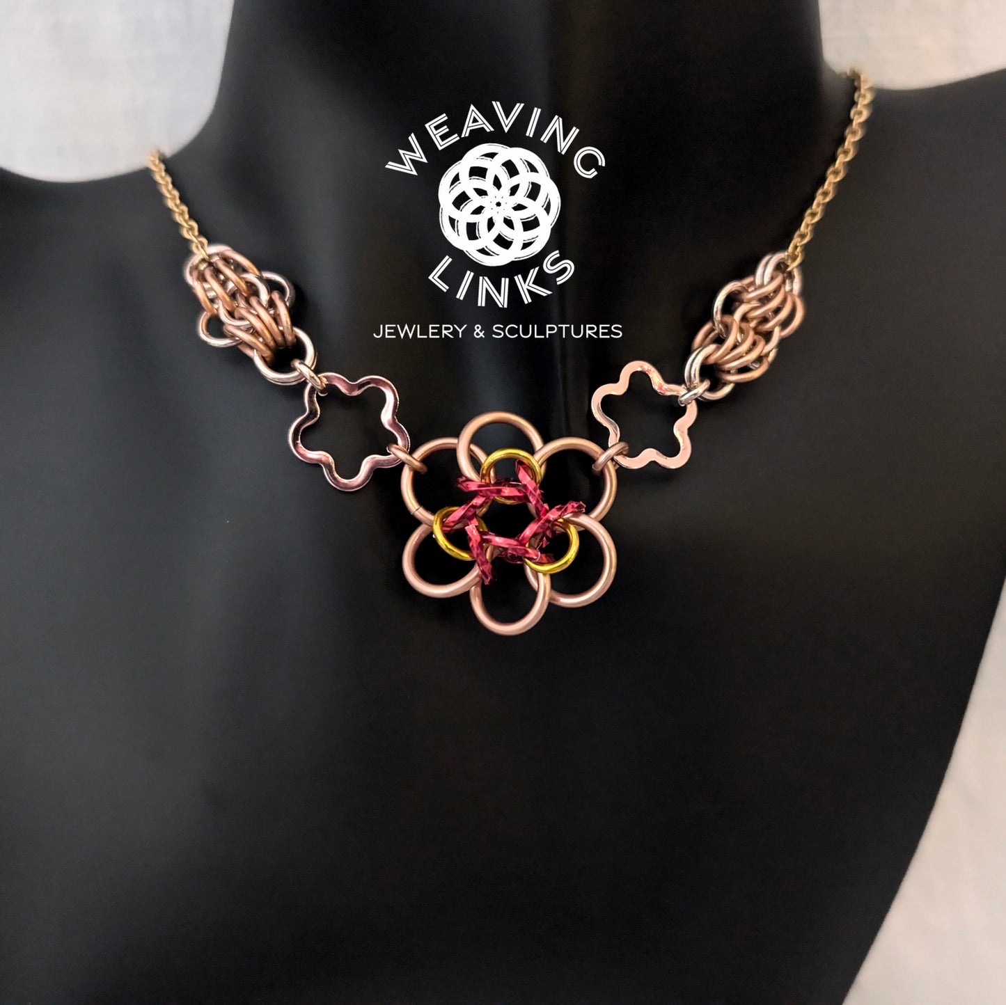 Flower Charm Necklace