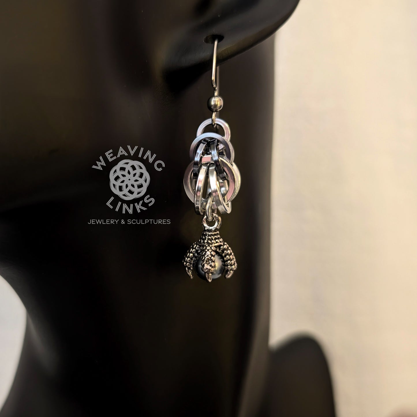 Graduating Persian Earrings, with charms