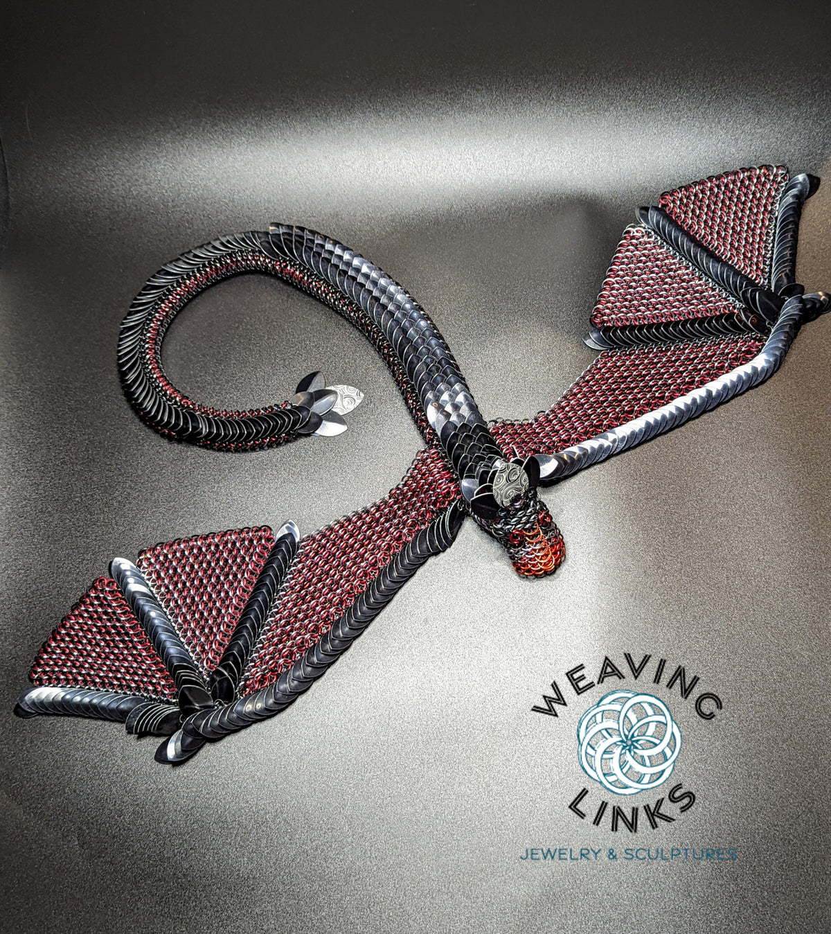 Instructions for Winged Dragonscale Dragon Sculpture