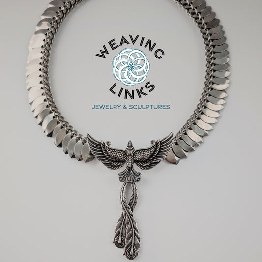 Bold Phoenix Necklace