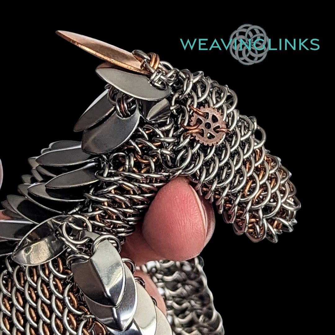 Winged Steampunk Dragon