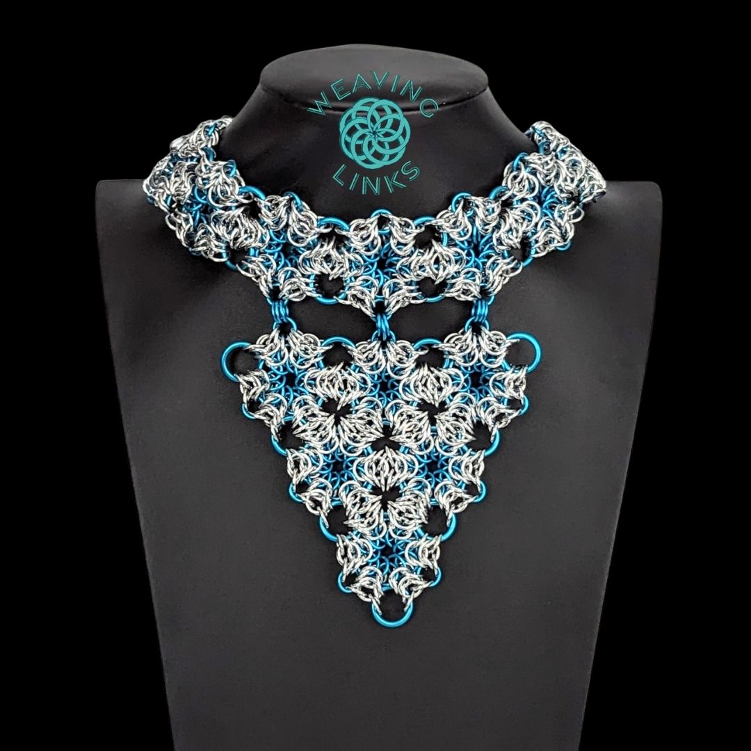 Hexagon Swirl Necklace