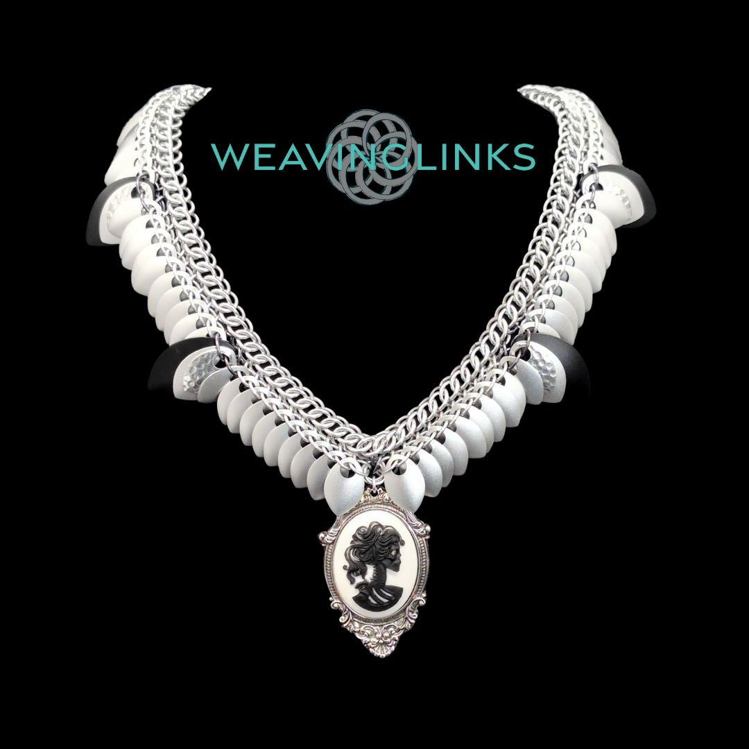 Gothic Scale Necklace