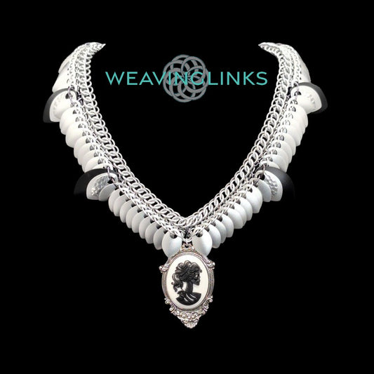 Gothic Scale Necklace