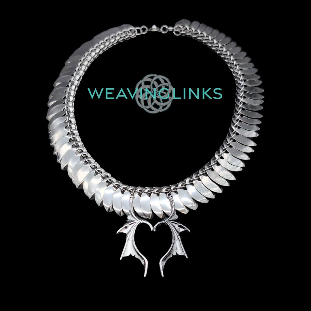 Dragon Wing Scale Necklace