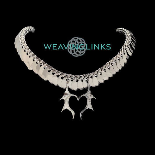 Dragon Wing Scale Necklace