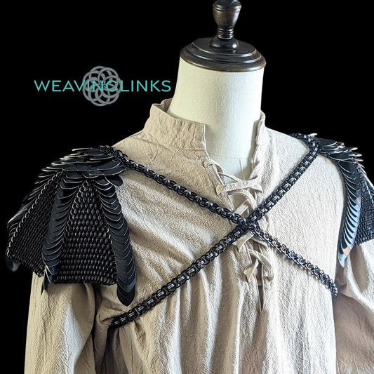 Instructions for Dragon Wing Pauldron