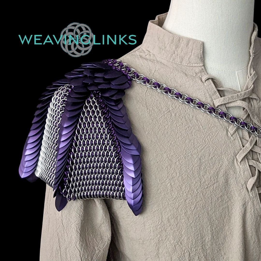 Instructions for Dragon Wing Pauldron