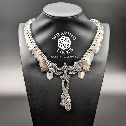 Bold Phoenix Necklace