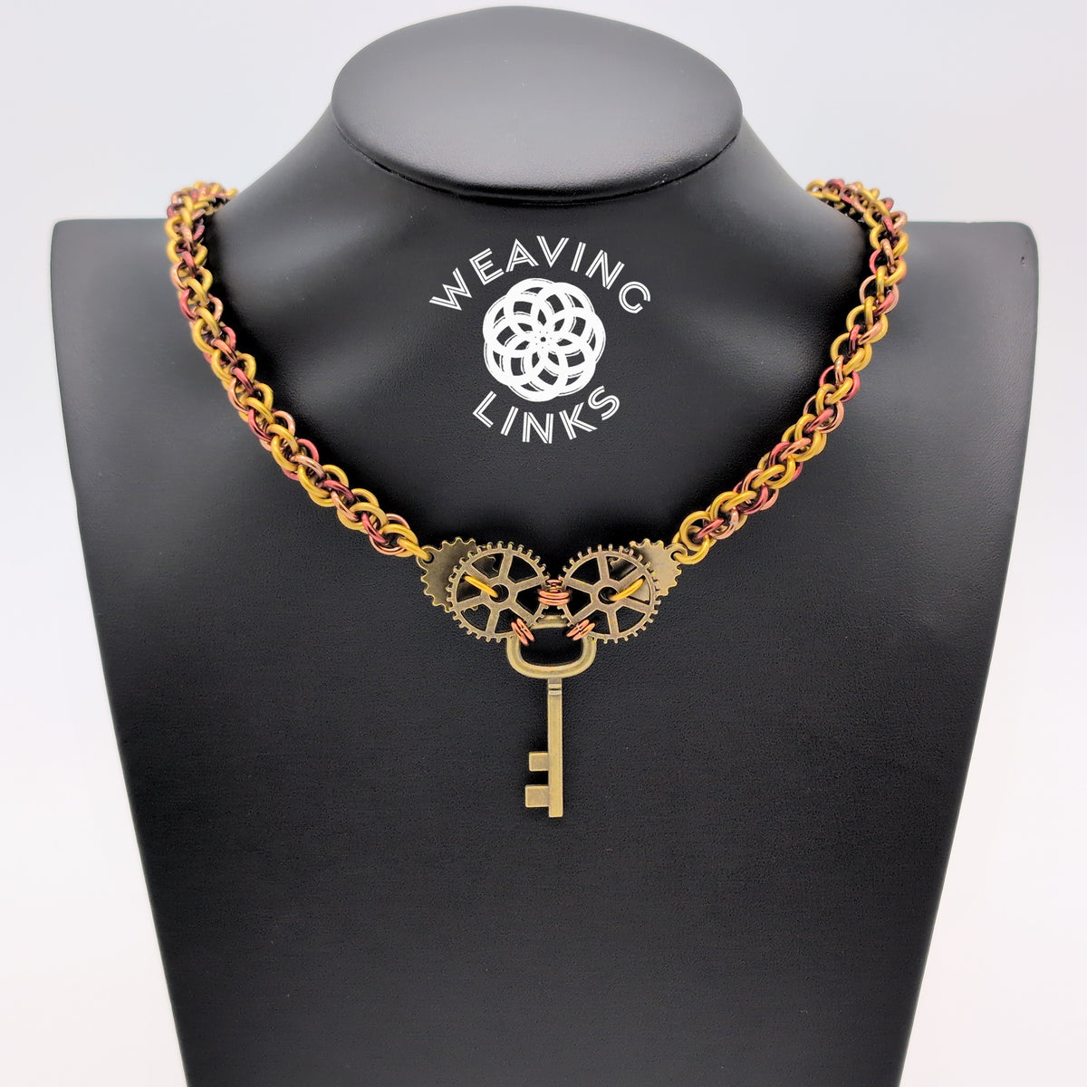 Steampunk Key Charm Necklaces
