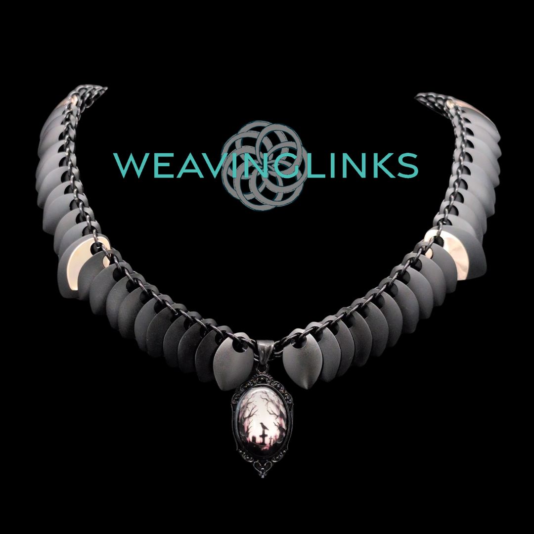 Spooky Scale Necklace