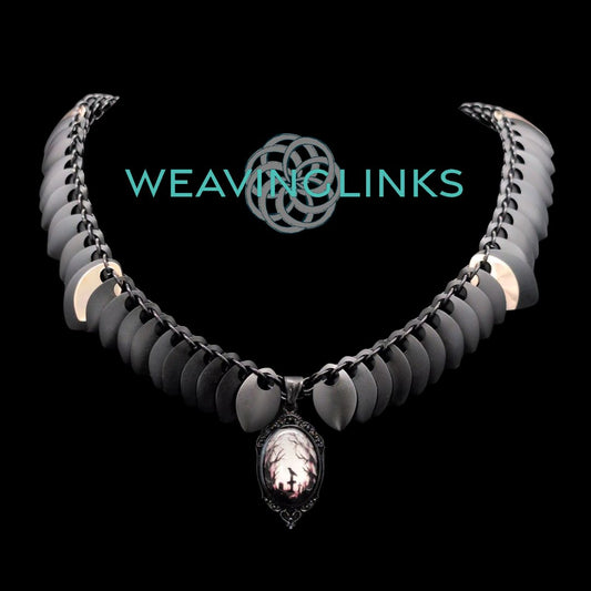 Spooky Scale Necklace