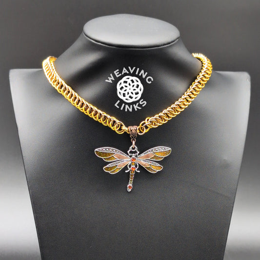 Dragonfly Charm Necklace