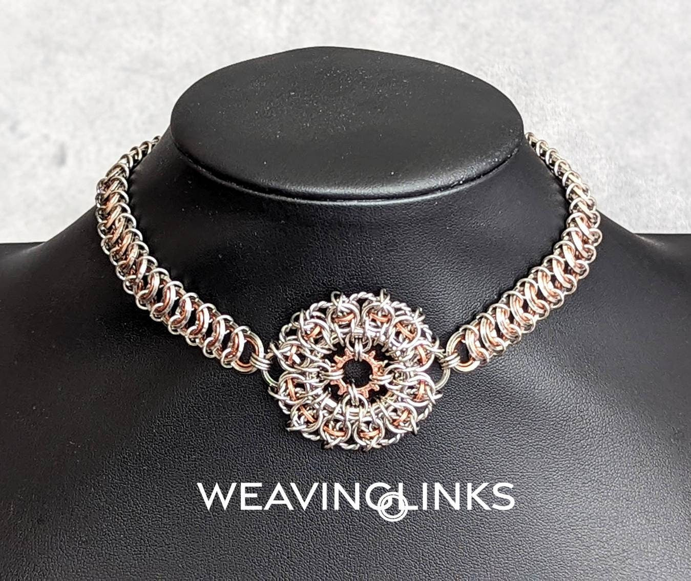 Intricate Steampunk Choker Necklace