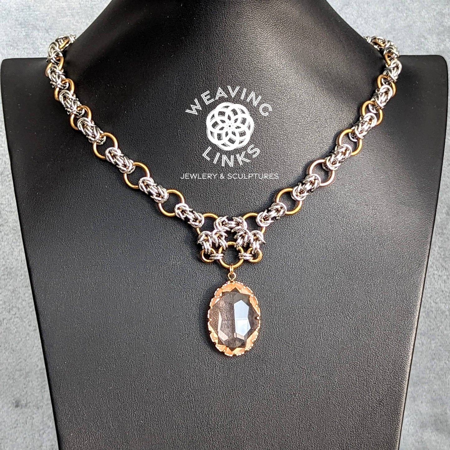 Crystal Elegance Victorian Necklace