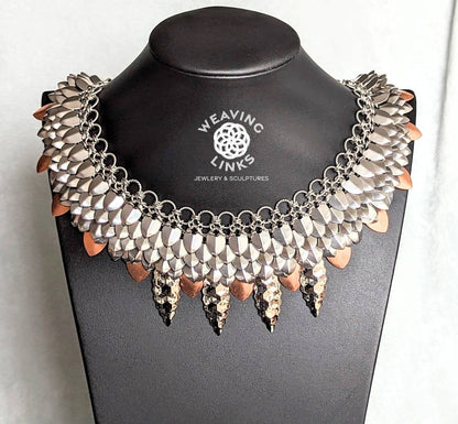 Autumnal Collar-style Necklace