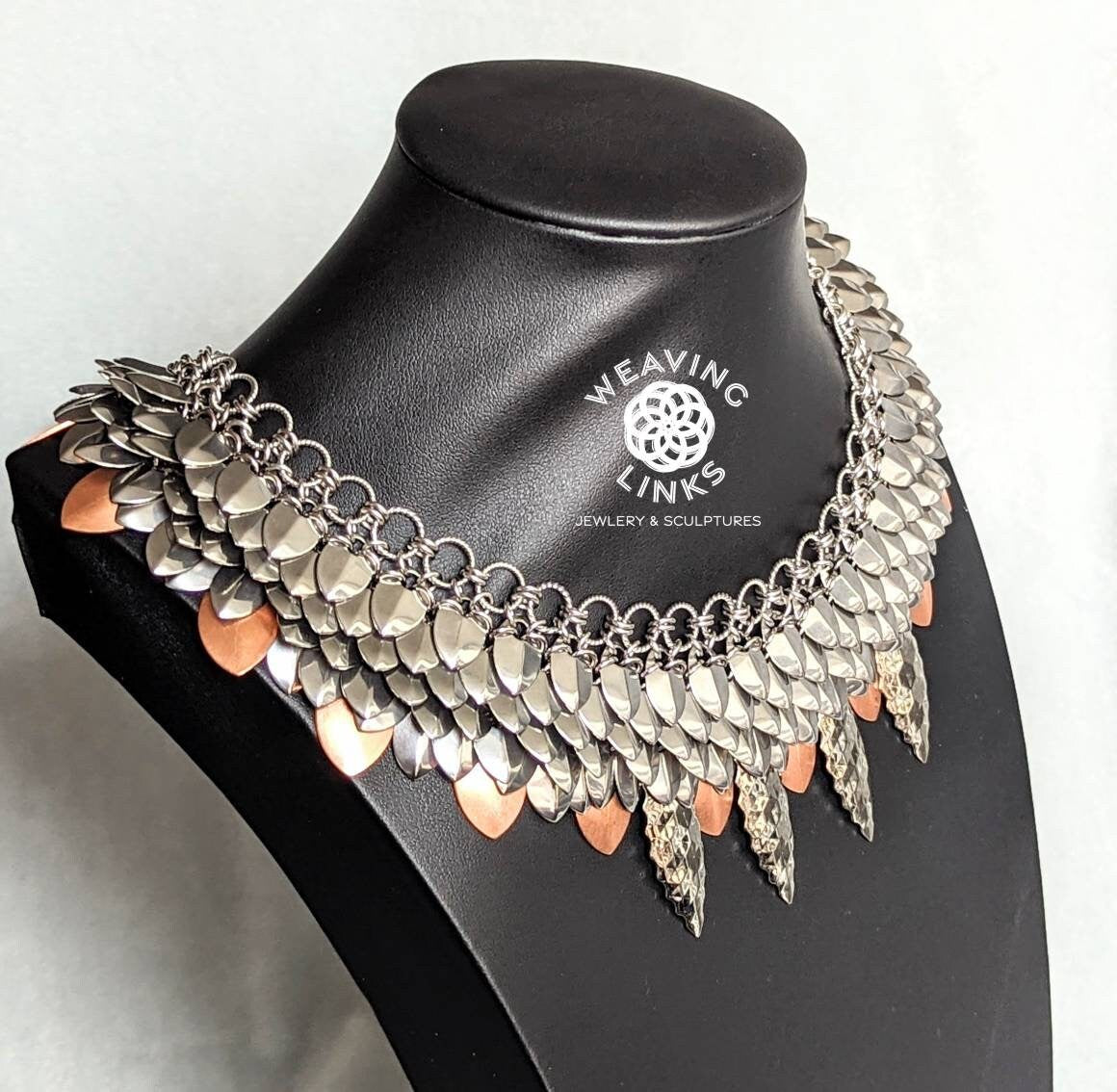 Autumnal Collar-style Necklace