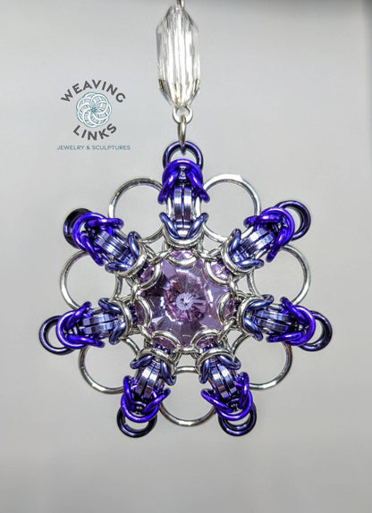 Snowflake Crystal Ornament