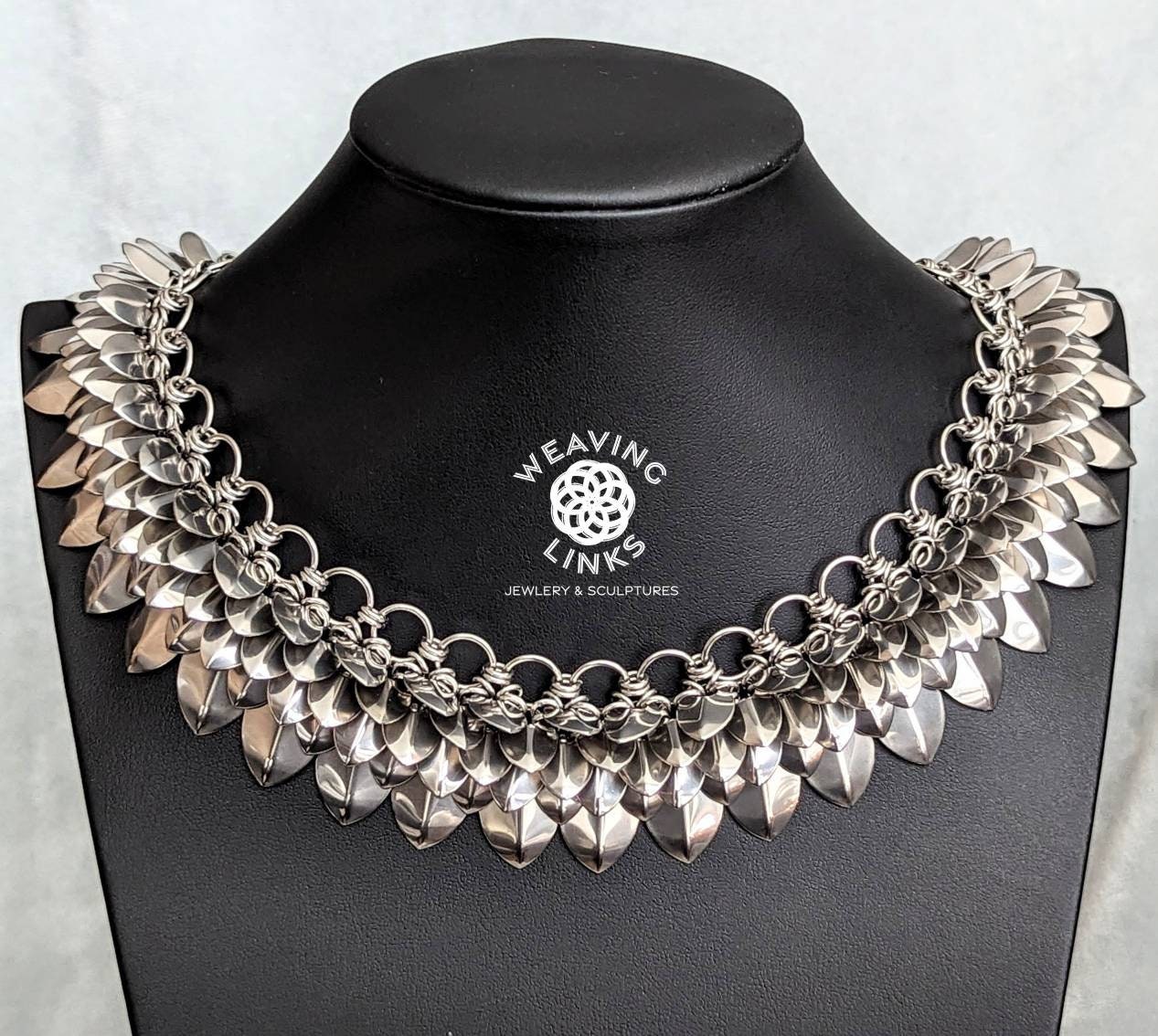 Spiky Scale Necklace
